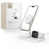 Stacja Ładująca 3w1 MagSafe do iPhone / Apple Watch / AirPods – Tech-Protect A22 – Biała